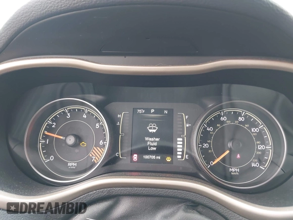 2015 Jeep Cherokee Latitude with VIN 1C4PJLCB0FW601862, listed as a IAAI auction lot 41931048 with 100,705 mi miles and . Bid and sale history available at DreamBid. Image 7.