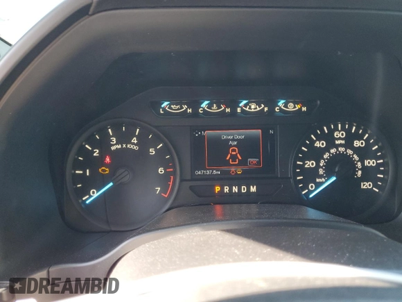 2018 Ford F-150 XL with VIN 1FTEW1CPXJKC26636, listed as a Copart auction lot 61426755 with 47,137 mi miles and Salvage title. Bid and sale history available at DreamBid. Image 9.
