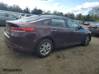 2016 Kia Optima LX with VIN 5XXGT4L32GG091767, listed as a Copart auction lot 76069844 with 179,587 mi miles and Clean Title. Bid and sale history available at carsss.com. Image 3.