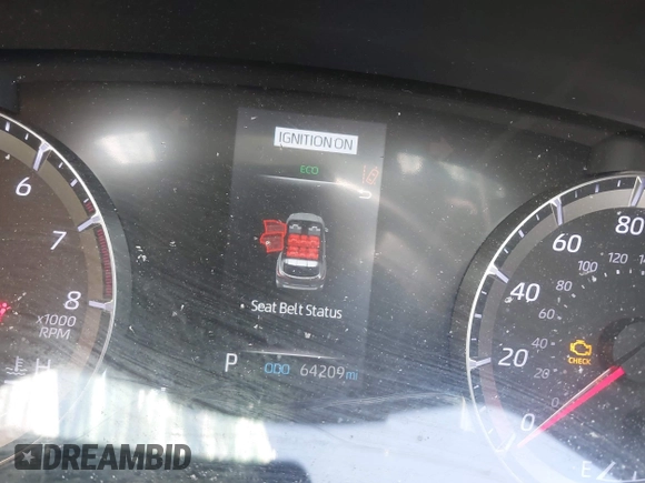 2021 Toyota Highlander L with VIN 5TDCZRAH0MS073013, listed as a IAAI auction lot 41969266 with 64,209 mi miles and . Bid and sale history available at DreamBid. Image 7.