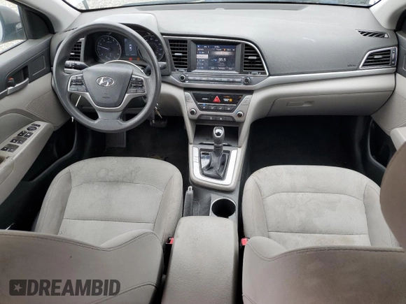 2018 Hyundai Elantra SEL with VIN 5NPD84LF4JH239735, listed as a Copart auction lot 55522145 with 242,410 mi miles and Clean Title. Bid and sale history available at DreamBid. Image 8.