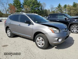 2015 Nissan Rogue S z VIN JN8AS5MVXFW760058, wystawiony jako Copart lot #55049235 z przebiegiem 91 188 mil mil oraz Czysty tytuł • Clean title. Historia ofert i sprzedaży dostępna na DreamBid. Obrazek 4.
