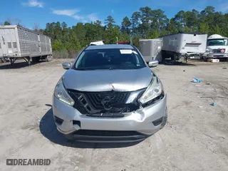 2016 Nissan Murano SV with VIN 5N1AZ2MG2GN111087, listed as a IAAI auction lot 41595111 with 184,432 mi miles. Bid and sale history available at carsss.com. Image 6.