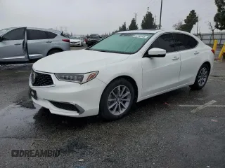2019 Acura TLX with VIN 19UUB1F36KA002840, listed as a Copart auction lot 44756145 with 36,793 mi miles and Salvage Title. Bid and sale history available at carsss.com. Image 1.
