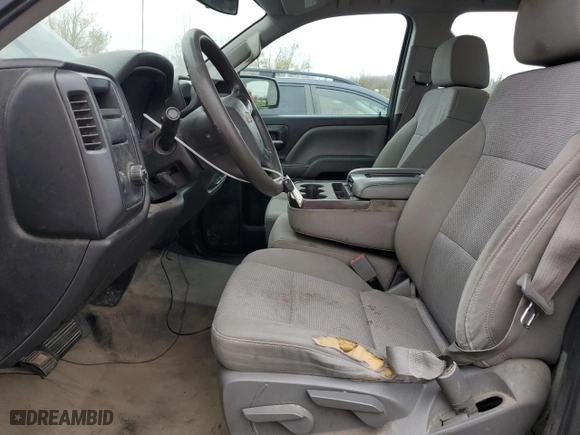 2015 Chevrolet Silverado 1500 Work Truck with VIN 1GCRCPEH5FZ151748, listed as a Copart auction lot 80303244 with 185,241 mi miles and Clean Title. Bid and sale history available at carsss.com. Image 7.