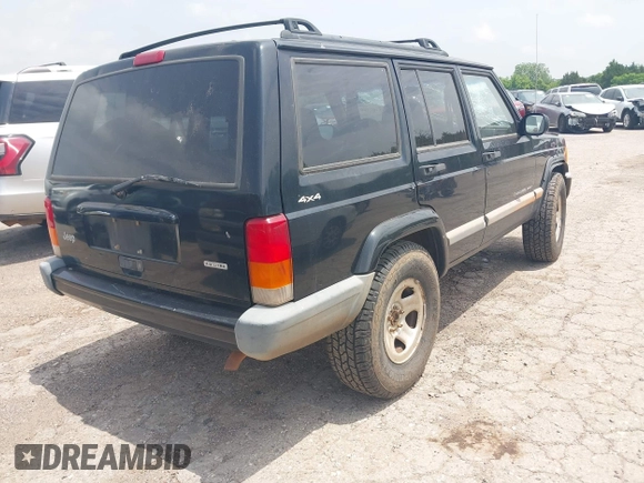 2001 Jeep Cherokee Sport with VIN 1J4FF48S31L601063, listed as a IAAI auction lot 42302200 with 251,308 mi miles and . Bid and sale history available at DreamBid. Image 4.