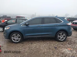 2016 Ford Edge Titanium with VIN 2FMPK4K96GBB66684, listed as a IAAI auction lot 41487600 with 170,238 mi miles. Bid and sale history available at carsss.com. Image 14.