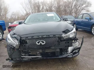 2015 Infiniti Q50 Premium with VIN JN1BV7AR6FM398951, listed as a IAAI auction lot 41635038 with 103,379 mi miles. Bid and sale history available at carsss.com. Image 6.