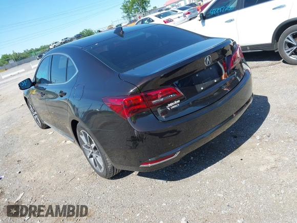 2015 Acura TLX V6 with VIN 19UUB2F31FA003907, listed as a IAAI auction lot 42292024 with 92,170 mi miles and . Bid and sale history available at DreamBid. Image 3.