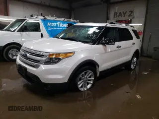 2013 Ford Explorer XLT with VIN 1FM5K8D81DGC93818, listed as a Copart auction lot 50169925 with 124,111 mi miles and Salvage Title. Bid and sale history available at DreamBid. Image 1.