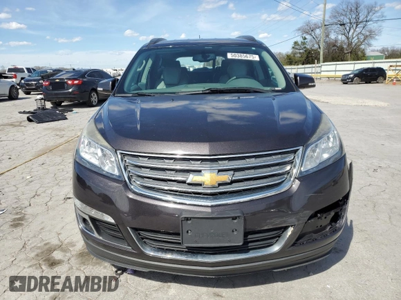 2017 Chevrolet Traverse LT with VIN 1GNKRHKD5HJ249792, listed as a Copart auction lot 50385675 with 110,525 mi miles and Salvage Title. Bid and sale history available at DreamBid. Image 5.