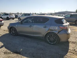 2013 Lexus CT 200h with VIN JTHKD5BH7D2165971, listed as a Copart auction lot 62601165 with 96,848 mi miles and Salvage title. Bid and sale history available at DreamBid. Image 2.