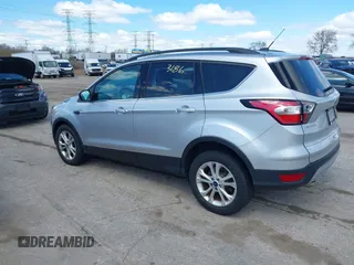 2017 Ford Escape SE with VIN 1FMCU0GD3HUD25445, listed as a IAAI auction lot 42043186 with 90,618 mi miles. Bid and sale history available at carsss.com. Image 3.