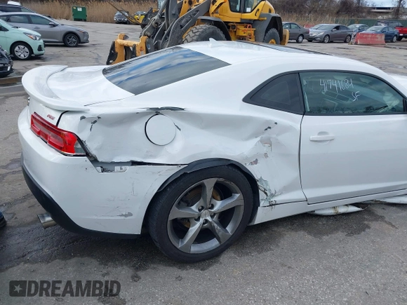 2014 Chevrolet Camaro LT with VIN 2G1FB1E36E9267615, listed as a IAAI auction lot 41741684 with 99,052 mi miles. Bid and sale history available at carsss.com. Image 18.