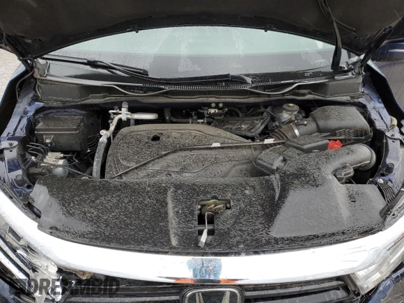2023 Honda Odyssey Touring with VIN 5FNRL6H85PB059486, listed as a Copart auction lot 49822555 with 20,741 mi miles and Salvage Title. Bid and sale history available at DreamBid. Image 14.