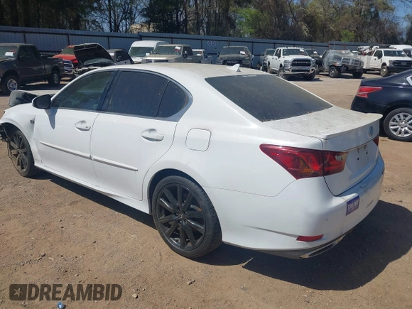 2014 Lexus GS 350 with VIN JTHBE1BL8E5036552, listed as a IAAI auction lot 41844840 with 79,707 mi miles. Bid and sale history available at carsss.com. Image 3.