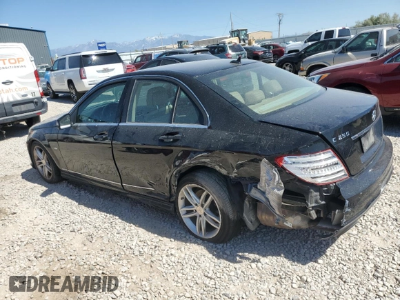 2012 Mercedes-Benz C 250 Sport with VIN WDDGF4HB3CA669569, listed as a Copart auction lot 60805995 with 121,681 mi miles and Salvage title. Bid and sale history available at DreamBid. Image 2.
