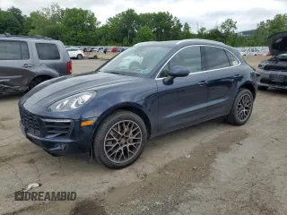 2017 Porsche Macan S with VIN WP1AB2A55HLB19062, listed as a Copart auction lot 64770815 with 39,489 mi miles and Salvage title. Bid and sale history available at DreamBid. Image 1.