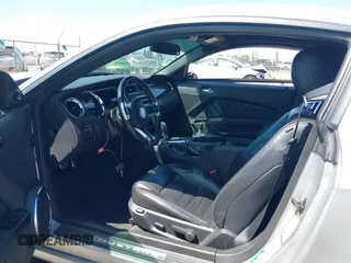 2013 Ford Mustang V6 with VIN 1ZVBP8AM4D5212653, listed as a IAAI auction lot 42090402 with 134,437 mi miles. Bid and sale history available at carsss.com. Image 5.