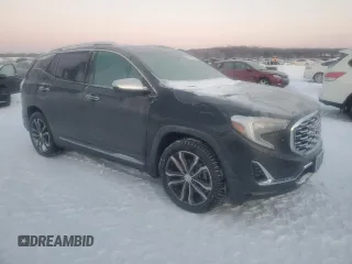 2019 GMC Terrain Denali with VIN 3GKALSEX5KL118360, listed as a Copart auction lot 87846635 with 135,068 mi miles and Salvage Title. Bid and sale history available at DreamBid. Image 4.