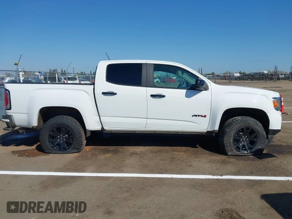 2021 GMC Canyon 4WD AT4 with VIN 1GTG6FEN8M1217042, listed as a IAAI auction lot 41871753 with 65,368 mi miles and . Bid and sale history available at carsss.com. Image 13.