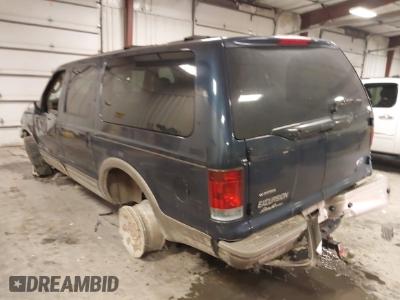 2004 Ford Excursion Eddie Bauer с VIN 1FMSU45P54EC74728, выставлен на аукционе IAAI как лот 41269722 с пробегом 372 635 миль миль и . История ставок и продаж доступна на DreamBid. Изображение 3.