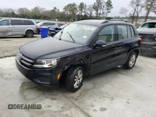 2017 Volkswagen Tiguan S z VIN WVGBV7AX5HK033974, wystawiony jako Copart lot #84601384 z przebiegiem 117 406 mil mil oraz Szkoda całkowita • Salvage title. Historia ofert i sprzedaży dostępna na DreamBid. Obrazek 1.