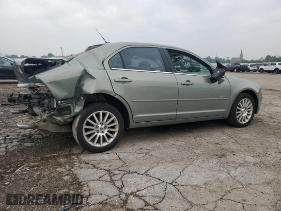 2008 Mercury Milan Premier with VIN 3MEHM08168R627378, listed as a Copart auction lot 59751325 with 102,795 mi miles and Salvage title. Bid and sale history available at DreamBid. Image 3.