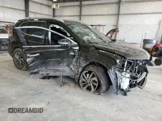 2015 Nissan Rogue SV with VIN 5N1AT2MT1FC774630, listed as a Copart auction lot 51665575 with 0 mi miles and Salvage Title. Bid and sale history available at carsss.com. Image 4.