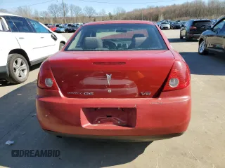 2006 Pontiac G6 6-Cyl with VIN 1G2ZG558864258707, listed as a Copart auction lot 48946375 with 0 mi miles and Salvage Title. Bid and sale history available at carsss.com. Image 6.