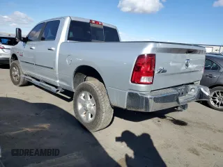 2015 Ram 2500 Big Horn with VIN 3C6UR5DJ4FG501301, listed as a Copart auction lot 89166565 with 222,299 mi miles and Salvage title. Bid and sale history available at DreamBid. Image 2.