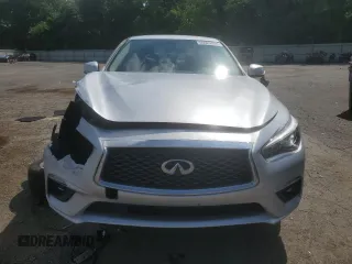 2020 Infiniti Q50 Pure with VIN JN1EV7AP6LM207293, listed as a Copart auction lot 60029065 with 43,872 mi miles and Salvage title. Bid and sale history available at DreamBid. Image 5.