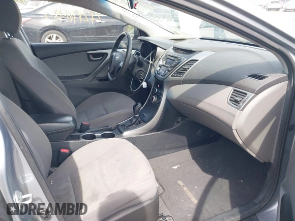 2016 Hyundai Elantra SE with VIN 5NPDH4AE7GH747894, listed as a IAAI auction lot 42146987 with 131,201 mi miles and . Bid and sale history available at DreamBid. Image 5.