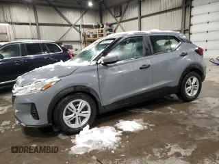 2021 Nissan Kicks S with VIN 3N1CP5BV6ML528491, listed as a Copart auction lot 88546405 with 66,188 mi miles and Salvage Title. Bid and sale history available at carsss.com. Image 1.