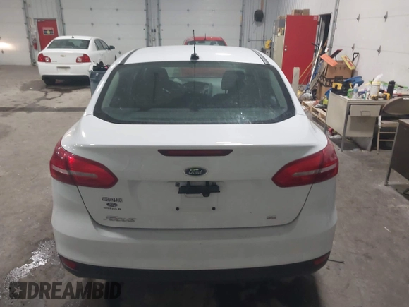 2018 Ford Focus SE with VIN 1FADP3F29JL312721, listed as a IAAI auction lot 41012098 with 126,214 mi miles. Bid and sale history available at carsss.com. Image 16.