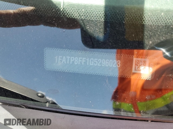 2016 Ford Mustang GT Premium z VIN 1FATP8FF1G5296023, wystawiony jako Copart lot #60981925 z przebiegiem 100 109 mil mil oraz Szkoda całkowita • Salvage title. Historia ofert i sprzedaży dostępna na DreamBid. Obrazek 12.
