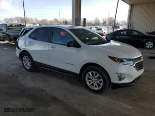 2020 Chevrolet Equinox LS with VIN 2GNAXSEV1L6141257, listed as a Copart auction lot 49163005 with 99,720 mi miles and Salvage Title. Bid and sale history available at carsss.com. Image 4.