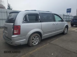 2010 Chrysler Town & Country Touring with VIN 2A4RR5DX0AR395333, listed as a Copart auction lot 46805415 with 181,818 mi miles and Salvage Title. Bid and sale history available at DreamBid. Image 3.