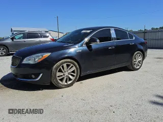 2014 Buick Regal with VIN 2G4GK5EX7E9236455, listed as a Copart auction lot 52012195 with 190,117 mi miles and Clean Title. Bid and sale history available at carsss.com. Image 1.