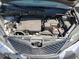 2012 Toyota Sienna SE with VIN 5TDXK3DC7CS239254, listed as a Copart auction lot 53244725 with 134,669 mi miles and Clean Title. Bid and sale history available at carsss.com. Image 12.