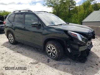 2023 Subaru Forester Premium with VIN JF2SKAEC2PH529099, listed as a Copart auction lot 57414365 with 11,185 mi miles and Salvage title. Bid and sale history available at DreamBid. Image 4.