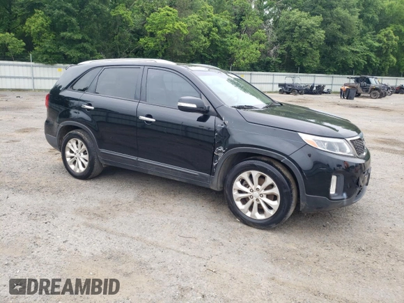 2014 Kia Sorento EX with VIN 5XYKU4A76EG467652, listed as a Copart auction lot 54488975 with 0 mi miles and Clean Title. Bid and sale history available at carsss.com. Image 4.