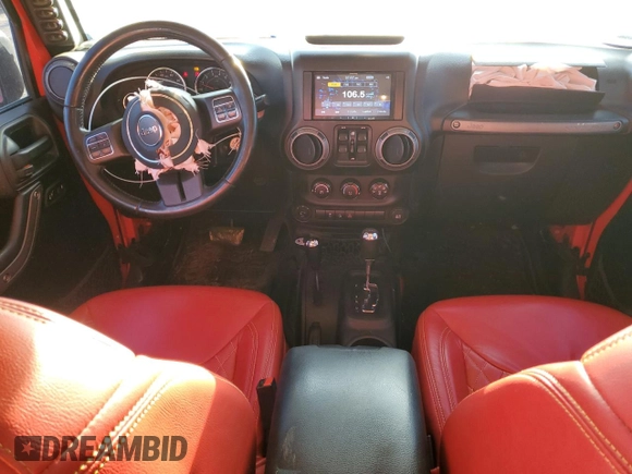 2016 Jeep Wrangler Unlimited Sport with VIN 1C4BJWDG2GL235220, listed as a Copart auction lot 48978005 with 126,863 mi miles and Salvage Title. Bid and sale history available at DreamBid. Image 8.