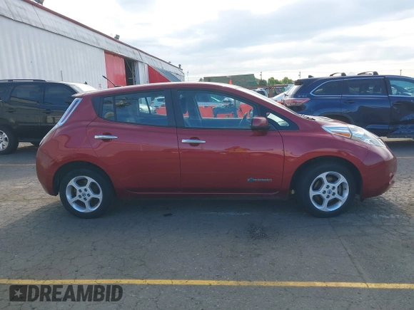 2013 Nissan LEAF SV with VIN 1N4AZ0CP3DC401314, listed as a IAAI auction lot 42201210 with 85,627 mi miles and . Bid and sale history available at DreamBid. Image 13.