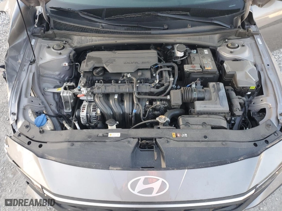 2024 Hyundai Elantra SEL with VIN KMHLM4DG5RU670502, listed as a Copart auction lot 48456615 with 17,817 mi miles and Salvage Title. Bid and sale history available at carsss.com. Image 11.