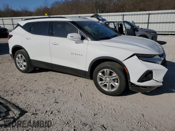 2019 Chevrolet Blazer z VIN 3GNKBBRA4KS614546, wystawiony jako Copart lot #48635025 z przebiegiem 123 417 mil mil oraz Szkoda całkowita • Salvage title. Historia ofert i sprzedaży dostępna na DreamBid. Obrazek 4.