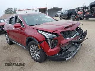 2020 Cadillac XT4 FWD Premium Luxury with VIN 1GYFZCR44LF135520, listed as a IAAI auction lot 41197302 with 78,324 mi miles. Bid and sale history available at carsss.com. Image 1.