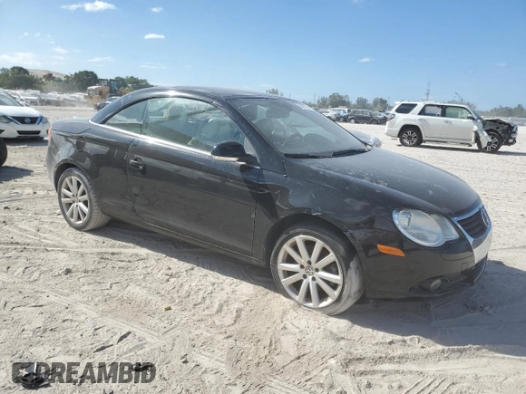 2007 Volkswagen Eos 2.0T with VIN WVWFA71F77V041256, listed as a Copart auction lot 83657394 with 42,030 mi miles and Clean Title. Bid and sale history available at DreamBid. Image 4.
