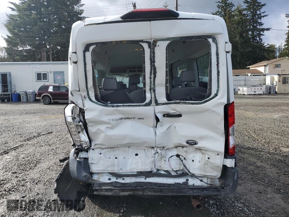 2018 Ford Transit XL with VIN 1FMZK1CM1JKB41666, listed as a Copart auction lot 74843154 with 26,405 mi miles and Salvage title. Bid and sale history available at DreamBid. Image 6.