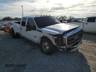 2015 Ford F-350 Lariat with VIN 1FT8W3DT6FEA20658, listed as a Copart auction lot 86958574 with Not provided miles and Salvage title. Bid and sale history available at DreamBid. Image 4.